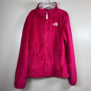 The North Face Osito Full Zip Fleece Jacket Pink Small S/P Cozy Outdoor Gorpcore
